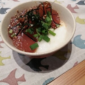 まぐろ漬け山かけ丼